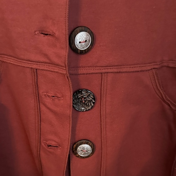 Neon Buddha Casual Button-Up Lightweight Jacket Blazer NWOT Size 1X - Picture 3 of 11